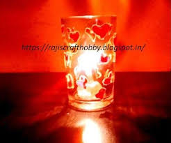 Place the first glass candle stick holder right side up and spread the epoxy on the top lip. Diy Stained Glass Valentine Votive Candle Holder 9 Steps With Pictures Instructables