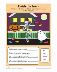 Next Stop Pinterest Halloween Poems Kindergarten Reading Worksheets Kindergarten Poems
