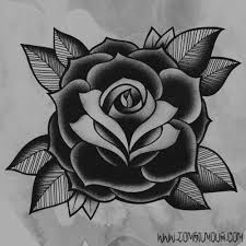 Pin By Joe12469 On Tattoos Traditional Rose Tattoos Old School Rose Black Rose Tattoos