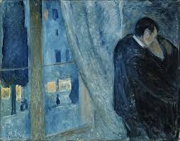 Edward Munch Il Bacio Alla Finestra 絵画 ムンク 表現主義