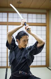 Samurai Training In A Traditional Dojo In Tokyo Japanese Martial Arts Athlete Training Kendo In A Do Samurai Poses Pose Reference Photo Human Poses Reference