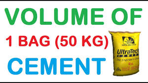Check out a vast periphery of kg concrete that comes with quality assurance. How To Calculate The Volume Of 1 Bag 50 Kg Cement Youtube