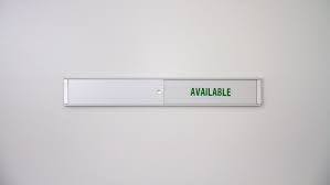 Modern acrylic office door sign/ office door name plates. Custom Made Door Signs For Your Office Or Meeting Room
