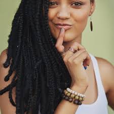 So we're going to part out hair to make our braid, zll the way to the center for this side. Braid Styles For Black Women To Try All Things Hair 2020