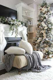 Winter Wonderland Living Room White Christmas Decor Christmas Living Rooms Christmas Decor Diy