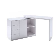 Klares design, perfekte synergie und zeitlose schlichtheit integrieren sich optimal in jedes moderne ambiente. Schreibtisch Weiss Hochglanz Schwenkbar Online Bei Roller Kaufen