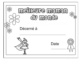 Diplomes De Maman A Imprimer Coloriage Fete Des Meres Fete Des Meres Bon Anniversaire Maman