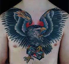 80 Eagle Chest Tattoo Designs For Men Manly Ink Ideas Eagle Chest Tattoo Chest Tattoo Tattoo Designs Men
