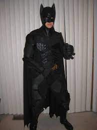 Batman Costume The Dark Knight Rises Diy Superhero Costume Super Hero Costumes Batman Costume Diy