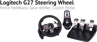 G25 logitech руль 900 градусов со стойкой wheel. The Logitech G27 Steering Wheel For Playstation And Pc
