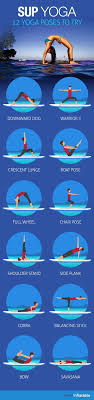 12 Amazing Sup Yoga Poses You Should Try Infographic Yoga Benefits How To Do Yoga Yoga Postures