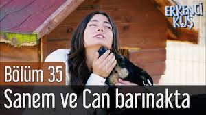 Erkenci Kus 35 Bolum Sanem Ve Can Barinakta Youtube
