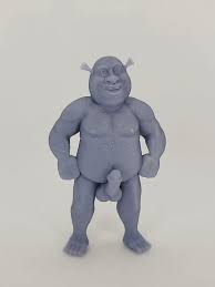 Archivo STL gratis Shrek desnudo・Diseño por impresión en 3D para  descargar・Cults