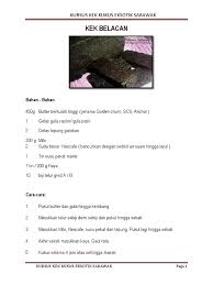 Akhir sekali masukkan browning sehingga rata. Kek Belacan