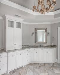 These absolutely brilliant bathroom storage hacks will transform your bathroom into a spacious spa with everything neatly organized and within arm's reach. Master Bathroom Remodel With Linen Tower And Hamper Roswell Innovative Construction Atlanta