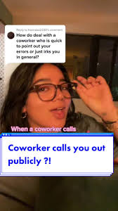 When Co Workers Blame You for Their Mistakes