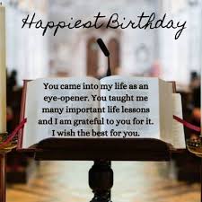 When you sermon, it is too blissful. Birthday Wishes For Pastors Priests Ministers Spiritual Leaders
