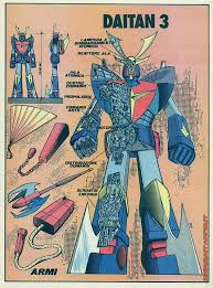 Daitarn 3 Fumetti Cartoni Animati Disegno Del Tatuaggio Geometrico