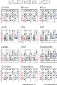 Numéro de semaine, cycles de la lune, les saints, les fêtes et jours fériés. Calendrier Canadien 2020 Imprimer Pdf Gratuit Pdf Imprimable