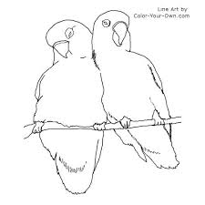 Love Birds Coloring Page Bird Coloring Pages Coloring Pages Love Coloring Pages