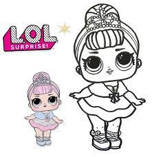 Lol surprise serie 3 da colorare stampae colorare. Fancy Lol Surprise Doll Coloring Sheet Unicorn Coloring Pages Cute Coloring Pages Coloring Books