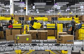 Peak is referred to as the time between black friday and christmas. Inside An Amazon Warehouse Robots Ways Rub Off On Humans The New York Times