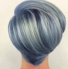 35 Denim Hair Looks To Dye For Denim Hair Short Hair Color Short Hair Styles Pixie