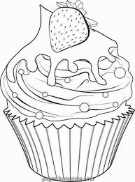 Kids do not only love to eat delicious cup cakes, but also love to fill their pictures with the colors of their imagination. Spectacular Cute Drawings Cupcakes Ice Cream And Truffles Cupcakes Ice Cream Sweet Drawings Food Coloring Pages Cupcake Drawing