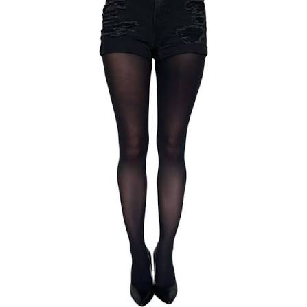 Walmart Plus Size Women's Black Opaque Tights with Comfort Waistband, from  XL to 5XL, Made of Nylon - Walmart.com