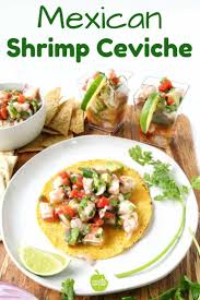 The one thing that makes this ceviche recipe stand out from the rest is that it's not too sour. An Easy Mexican Shrimp Ceviche Recipe Ad With Avocado Cilantro Tomatoes Red Onion It S Served On Tost Ceviche Recipe Shrimp Ceviche Shrimp Ceviche Recipe
