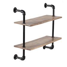 In most circumstances the heartwood is golden brown. Mh London Industrial Pipe Shelves I Handmade Iron Indian Mango Wood I Wall Mounted Accent Display Storage Shelf I 2 Buy Online In Bahamas At Bahamas Desertcart Com Productid 80156954
