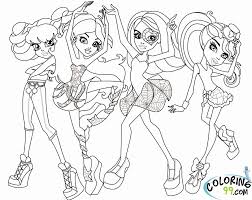 Open any of the printable files above by clicking the image or the link below the image. Rainbow High Coloring Pages Coloring Home