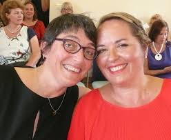 Pont-Saint-Vincent. Nathalie et Rachel