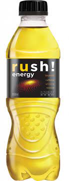 The premium energy drink that helps you live life, fast. Rush Energy Drink