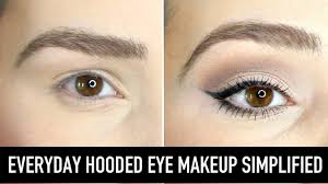 eye makeup for hooded eyes how to