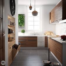 Modern scandinavian kitchen interior design. Norwegian Kitchen Design