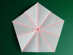How to make a christmas star out of a dollar bill. Folding 5 Pointed Origami Star Christmas Ornaments