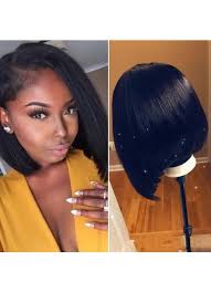 Cute Straight Bob Wigs For Black Women Lace Front Wigs Human Hair Wigs African American Wigs Front Lace Wigs Human Hair Wig Hairstyles Buy Human Hair