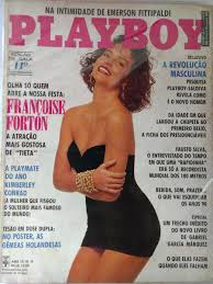 REVISTA PLAYBOY FRANÇOISE FORTON 1989. AGOSTO. EDITORA