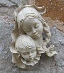 Mother and Child Wall Sculpture Garden Ornaments Find Body Sculptures Buy UK