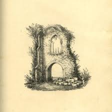 If we write first half of alphabets in reverse order.we get: Detailed Landscapes Form An Elegant 19th Century Alphabet Alphabet Alphabet Art Landscape