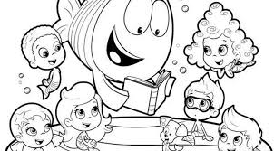 Nonny from the bubble guppies coloring pages. Bubble Guppies Coloring Pages 360coloringpages