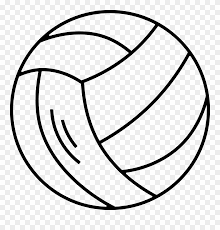 El dibujo de la pelota de vóleibol ya está completo. Volleyball Voleibol Dibujos Para Colorear Clipart 1636316 Pinclipart