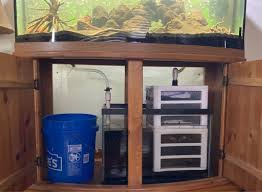 In an ordinary trickle filter, water from the fish tank is taken out via an overflow. Nicoleah S 72 Gallon Bow Front Build The Planted Tank Forum
