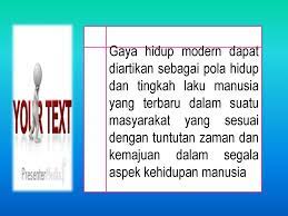 Gaya Hidup Modern Dan Nilai Kristiani Ppt Download