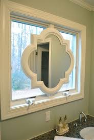 Bathroom Window Over Sink Mirror 39 Ideas Window Over Sink Bathroom Windows Decorative Bathroom Mirrors