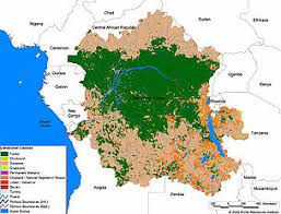 Physical map of the congo democratic republic, equirectangular projection. Rivers Of The Green Heart Of Africa Wwf