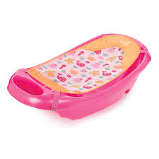 Summer Splish N Splash Newborn To Toddler Tub Pink 3 Stage Tub For Newborns Infants And Toddlers Includes Fabric Newborn Sling Cushioned Support Parent Assist Tray And A Drain Plug Buy