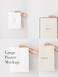 Mockup Poster A Paper 4x5 4x3 Ratio Poster Mockup Mockup Print Mockup