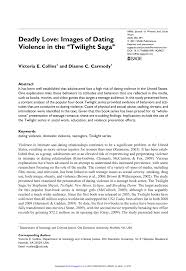 Saga boulevard has 11,685 members. Pdf Deadly Love Images Of Dating Violence In The Twilight Saga